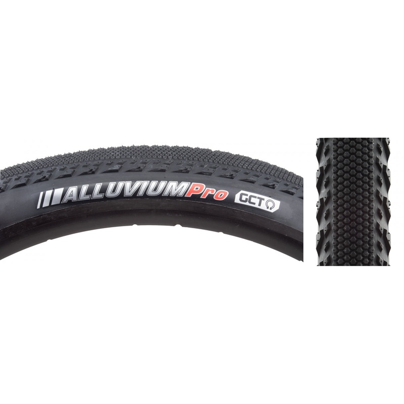 Kenda Gravel Tire Alluvium Pro 650Bx45 Tubeless TPI 50 Black/Black Reflective Road 214924