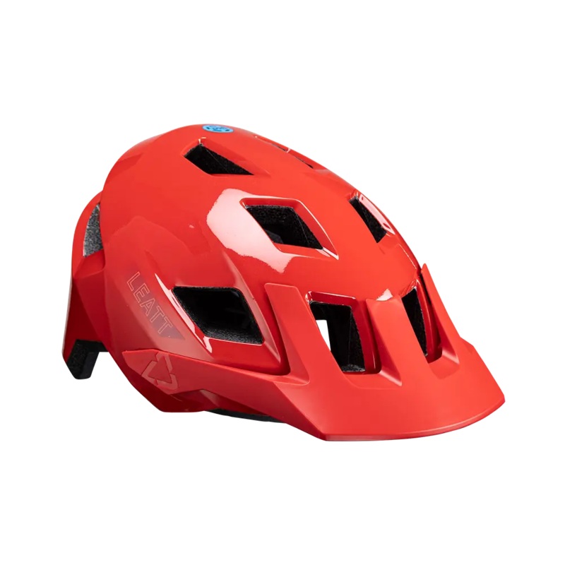 Leatt AllMtn 1.0 MTB Helmet – Junior – Red – 2024 Red X-Small