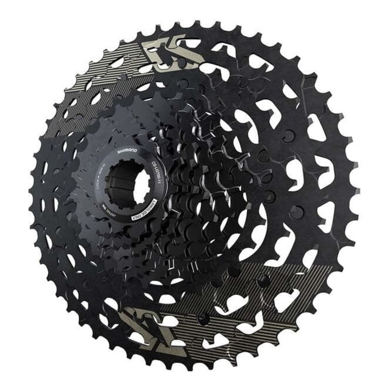 Shimano Linkglide LG700 11 Spd MTB Cassette – Black Black 11-50t