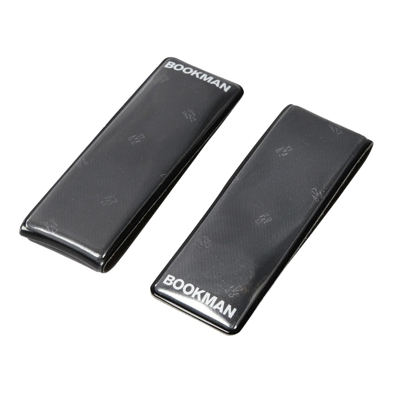 Bookman Visibility Clip-on Reflectors, Black