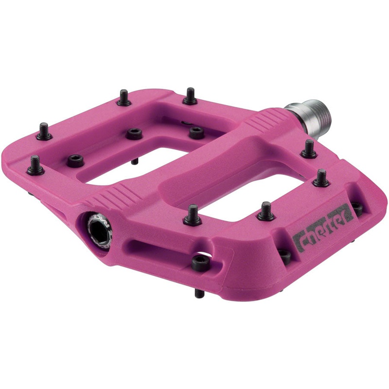 Race Face Chester Flat Pedals – Magenta Magenta
