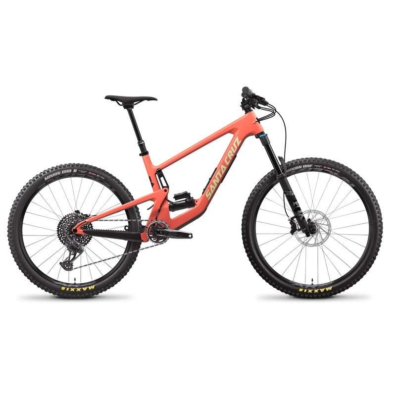 Santa Cruz Bronson Carbon MX – S Kit – Sockeye Salmon – 2023 Sockeye Salmon Small