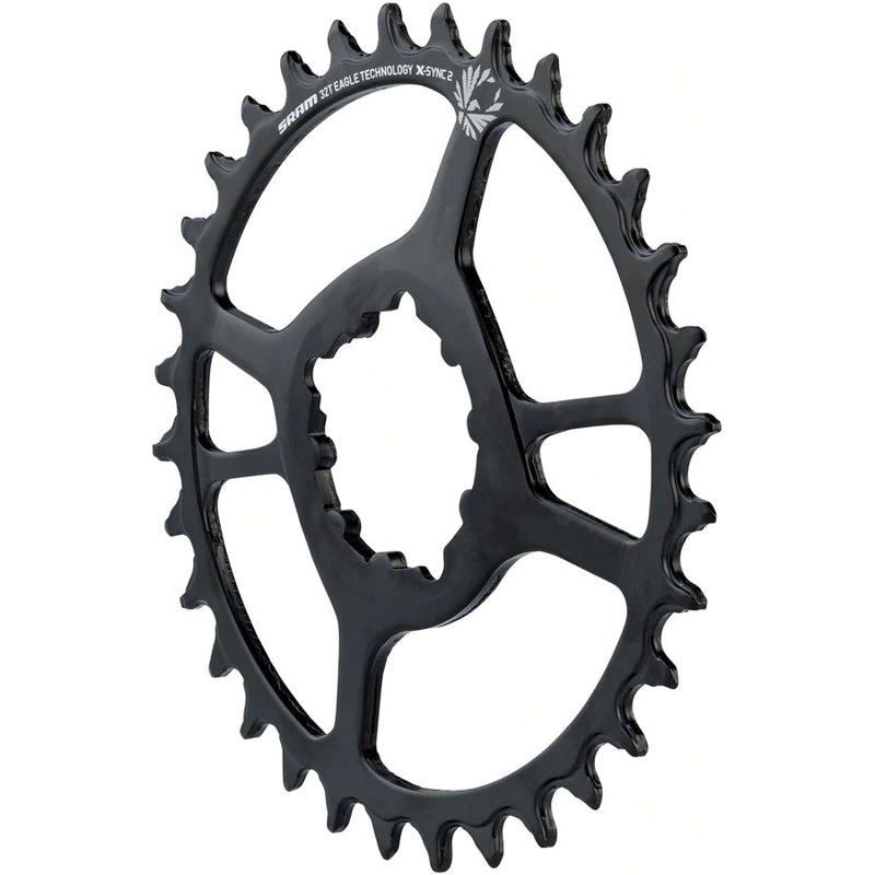 SRAM Eagle X-Sync 2 Steel Direct Mount Boost Chainring – Black Black 32t – 3mm Offset