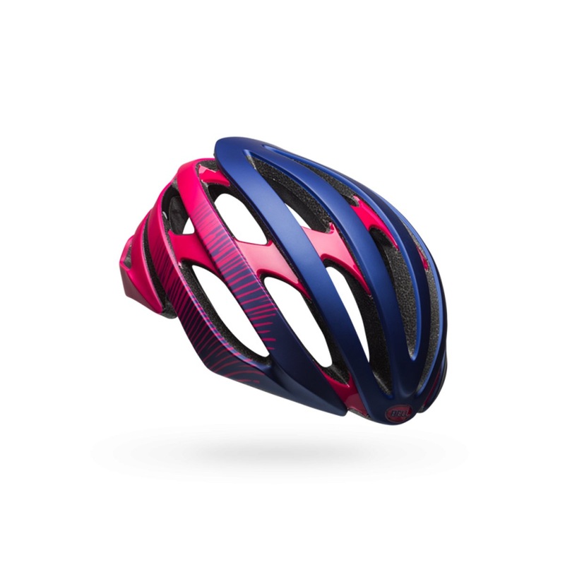 Bell Stratus MIPS Joy Ride Road Helmet – Womens – Matt Navy-Cherry Fibers Matt Navy – Cherry Fibers Small