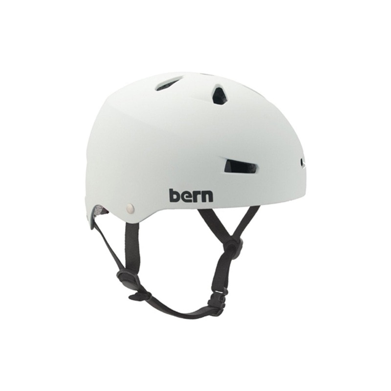 Bern Macon Helmet – Matt White Matt White Large