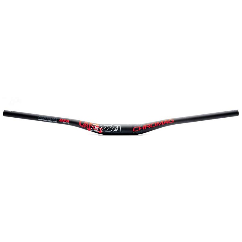 Chromag BZA Handlebar – 35mm Clamp 25mm Rise Black/Red