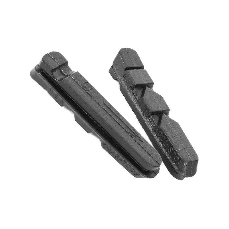 Kool Stop Dura-Type Road Brake Pad Inserts – Black Black Standard / Dry conditions
