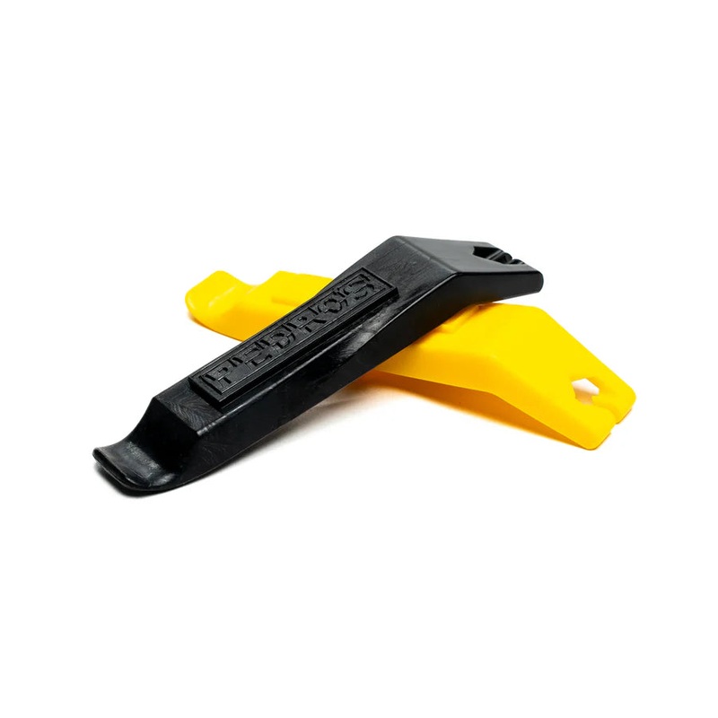 Pedros 35th Anniversary Limited Edition Tire Levers Yellow – Black Pair