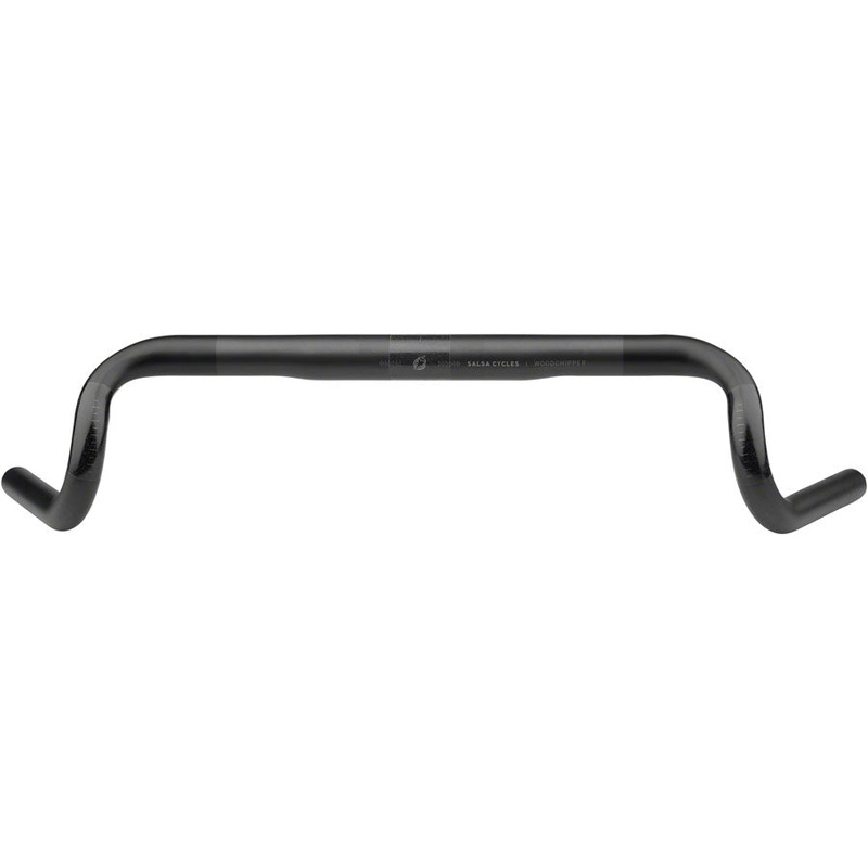 Salsa Woodchipper Drop Handlebar – Carbon, 31.8mm, 46cm, Black