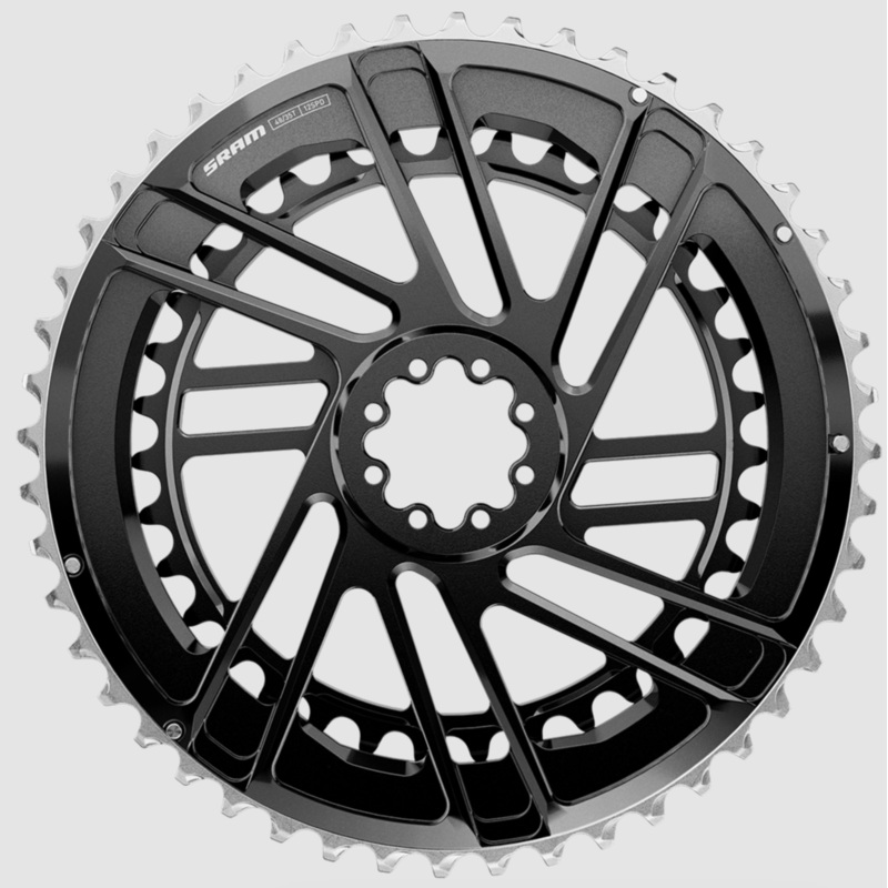 SRAM Force 2x Chainring Kits – 50/37t, 48/35t, 46/33t Aluminum, 12-Speed Direct Mount, Precision Shifting, Lightweight Bike Components 48/35T