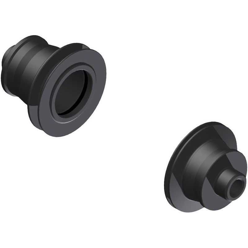 DT Swiss Front Axle Conversion Kit – 5 mm quick release, Press fit, Black