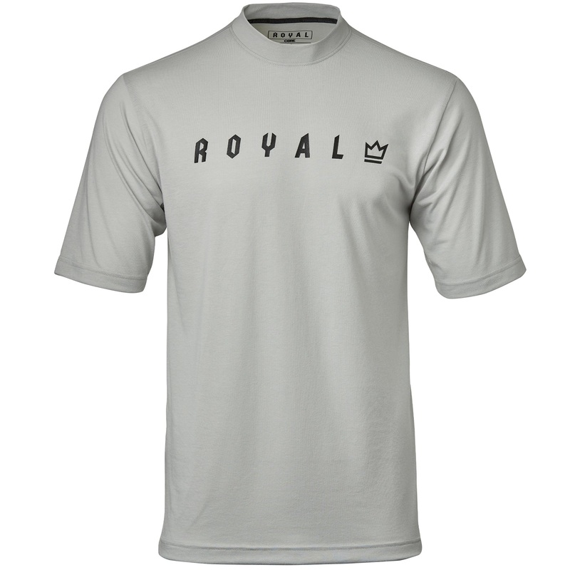 Royal Core Short Sleeve MTB Jersey – Micro – Gray Heather Gray Small