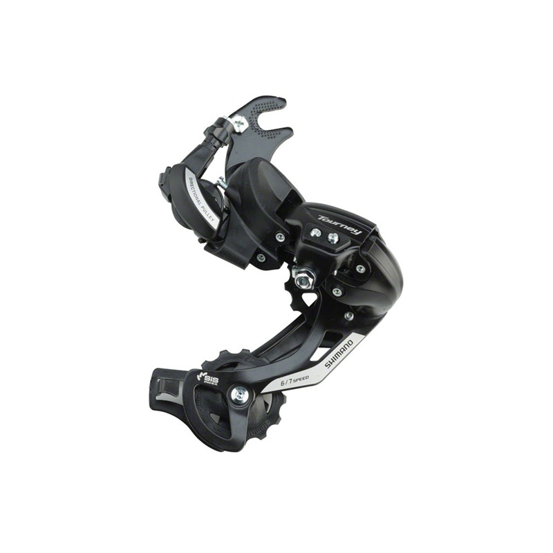 Shimano Tourney TY500 6/7 Spd MTB Rear Derailleur – Rivet Mount Black SGS – Long Cage