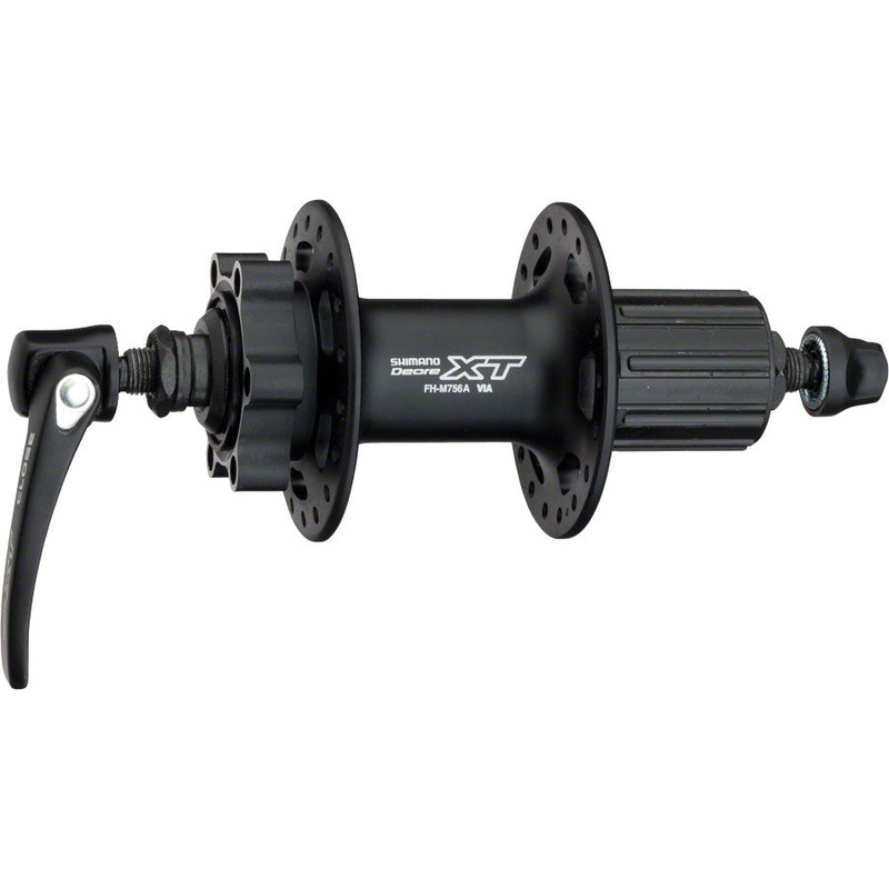 Shimano XT M756A 36h 11sp 6-Bolt Rear Disc Hub Black