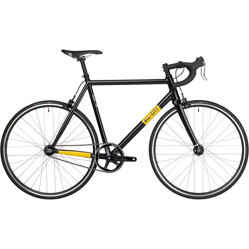 All-City Thunderdome Bike – 700c, Aluminum, Gold Fang, 46cm