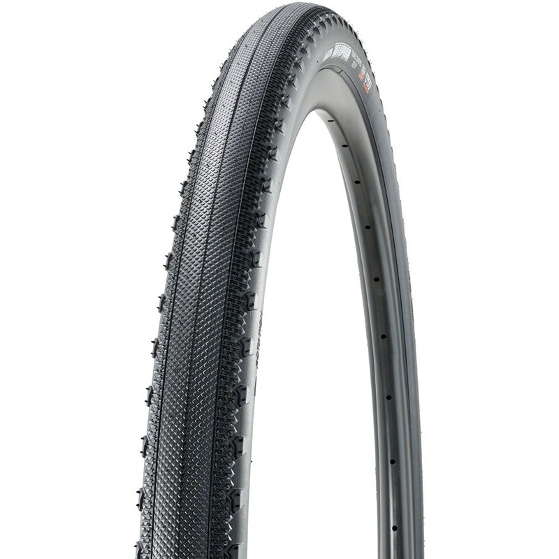 Maxxis Receptor Tire – 700 x 40, Tubeless, Folding, Black, EXO