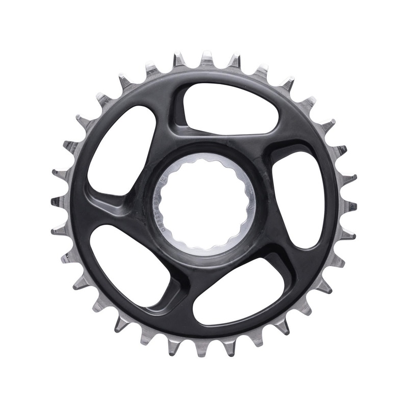 Race Face ERA Cinch Direct Mount 12 Spd Chainring – Shimano – Black Black 30t