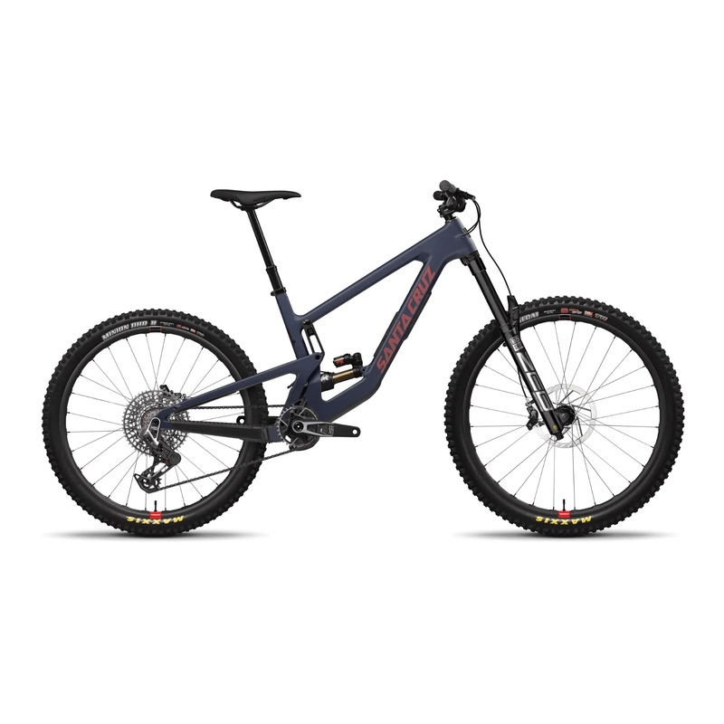 Santa Cruz Nomad CC MX – X0 AXS Reserve – Matt Liquid Blue – 2024 Matt Liquid Blue Small