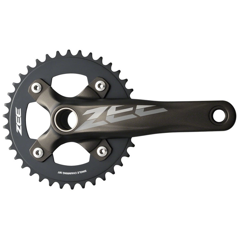Shimano ZEE FC-M640 Crankset – 175mm 10-Speed 36t 104 BCD Hollowtech II Spindle Interface Includes Bottom Bracket BLK
