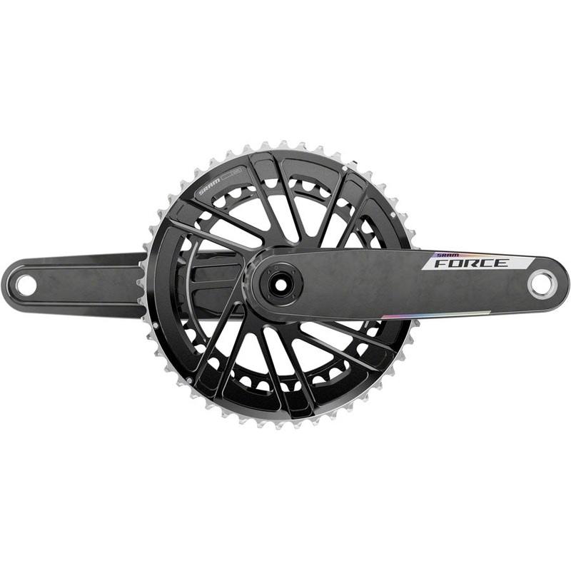 SRAM Force Crankset – 172.5mm 12-Speed 46/33t 8-Bolt Direct Mount DUB Spindle Carbon E1