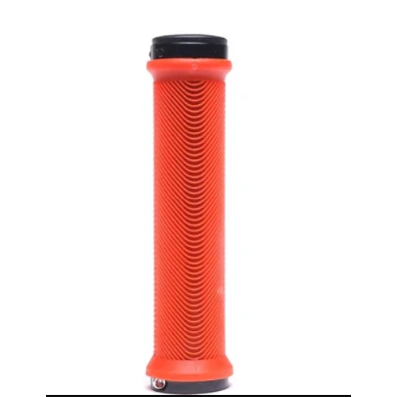 The Sensus Swayze Sans Flange MTB Grip – Grapefruit-Coral Grapefruit – Coral