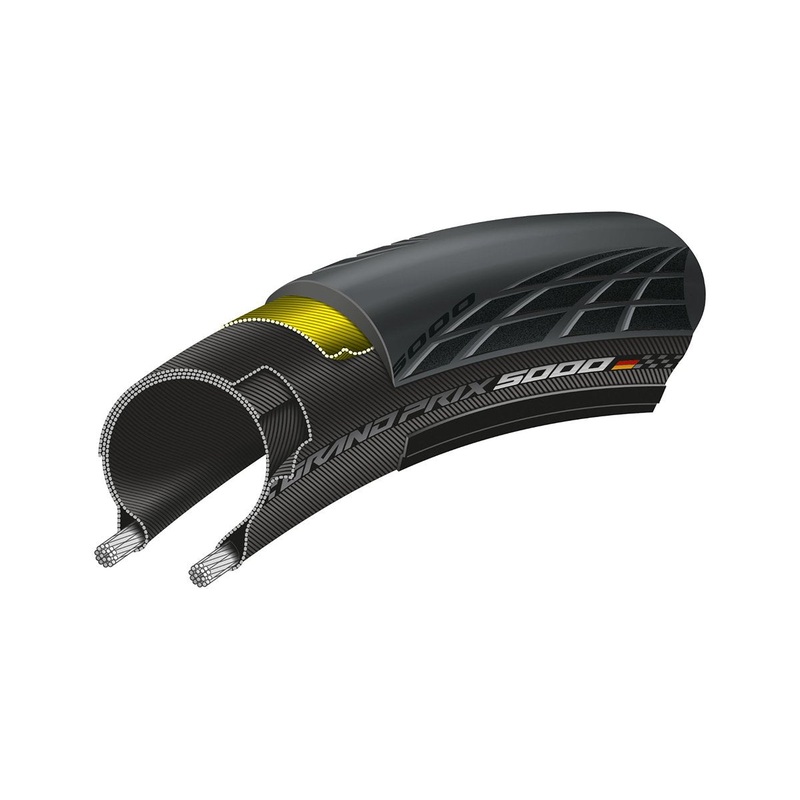Continental Grand Prix 5000 650B Folding Road Tire Black 25c