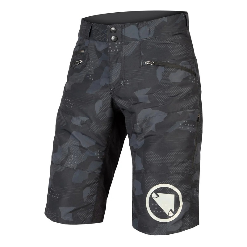Endura SingleTrack II MTB Short – Black Camo Black Camo Small