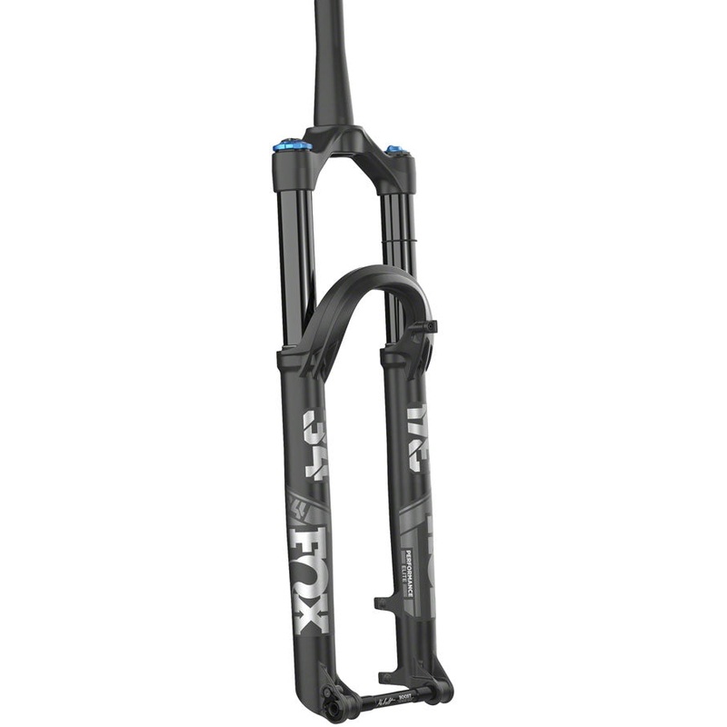 FOX 34 Performance Elite Suspension Fork – 29″ 130 mm 15 x 110 mm Kabolt 44mm Offset GRIP X Damper Matte BLK