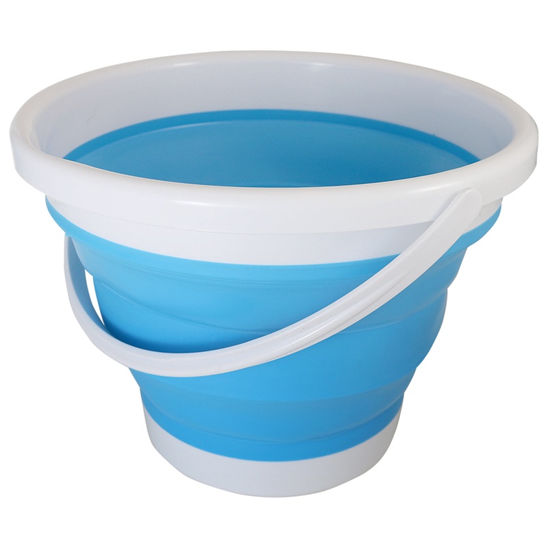 Coghlans Collapsible Bucket 10 L: Portable and Space-Saving Water Container