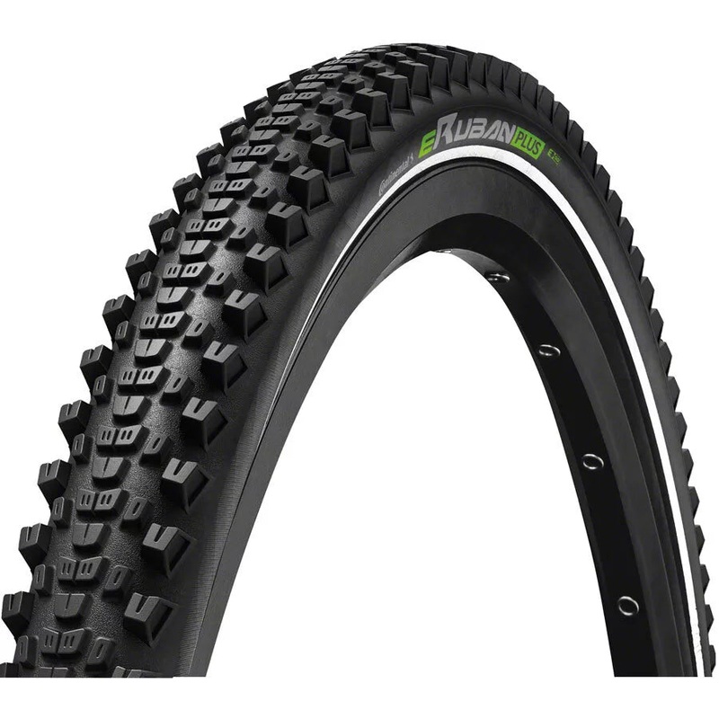 Continental eRuban Plus 26″ Wire MTB Tire Black – Reflex 2.3″ PureGrip – PolyX – E50