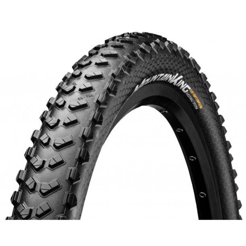 Continental Mountain King Performance 27.5″ Folding MTB Tire – PureGrip Black 2.3″ PureGrip – ShieldWall