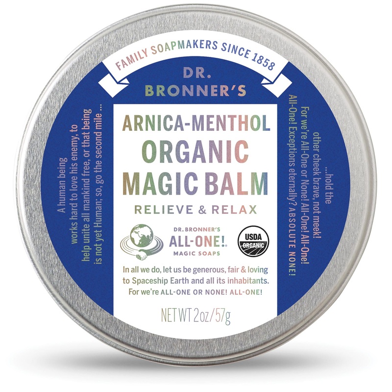 Dr. Bronner’s Arnica Menthol Magic Balm – Soothing Relief for Aches and Pains