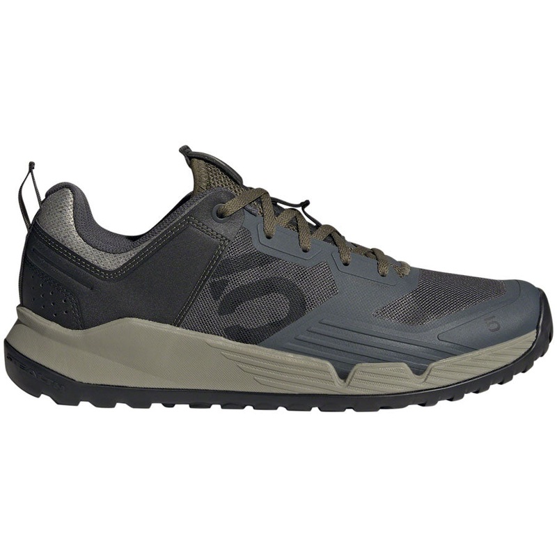 Five Ten Trailcross XT Flat Shoes – Men’s, Gray Six/Core Black/Olive Strata, 8