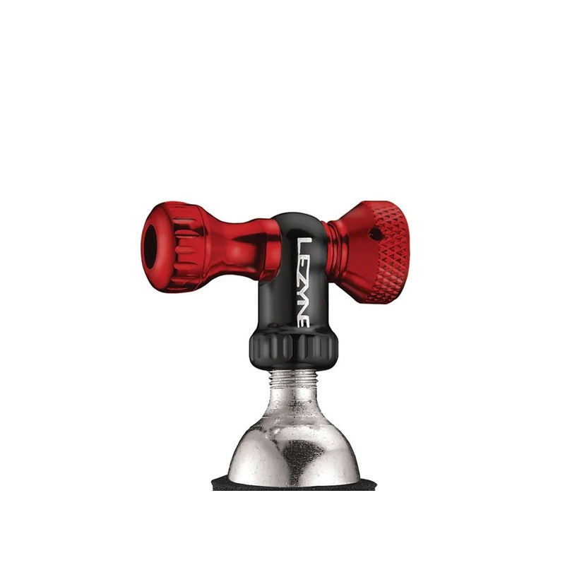Lezyne Control Drive CO2 Inflator Head – Red Red