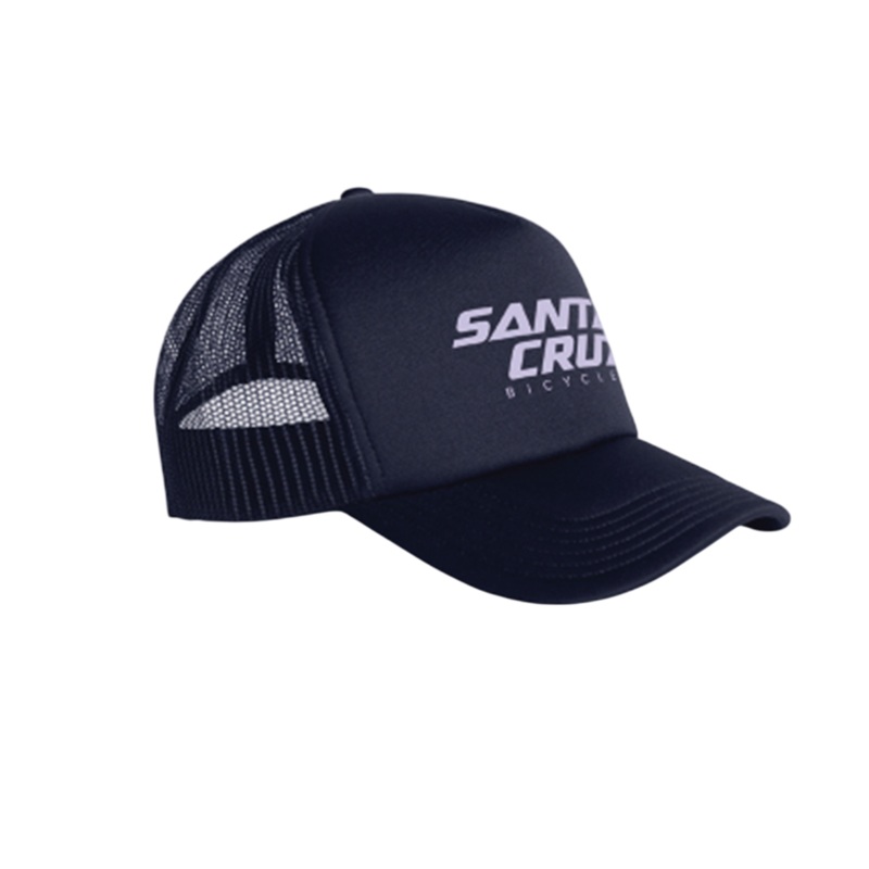 Santa Cruz Stack Trucker Hat – Navy Navy