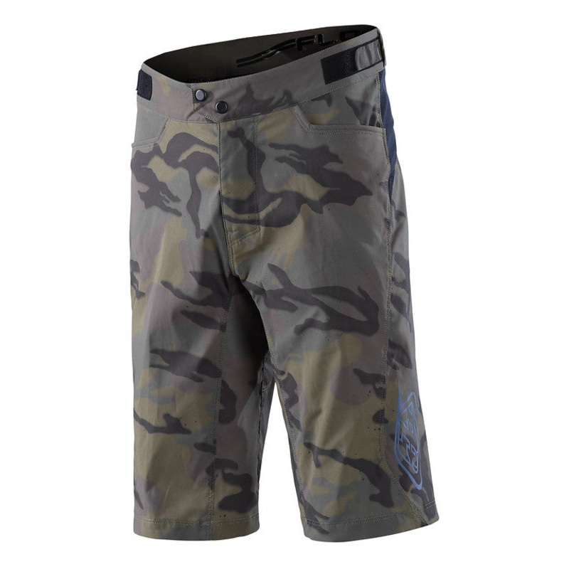 Troy Lee Designs Flowline MTB Short with Liner – Spray Camo – Army Army 30″