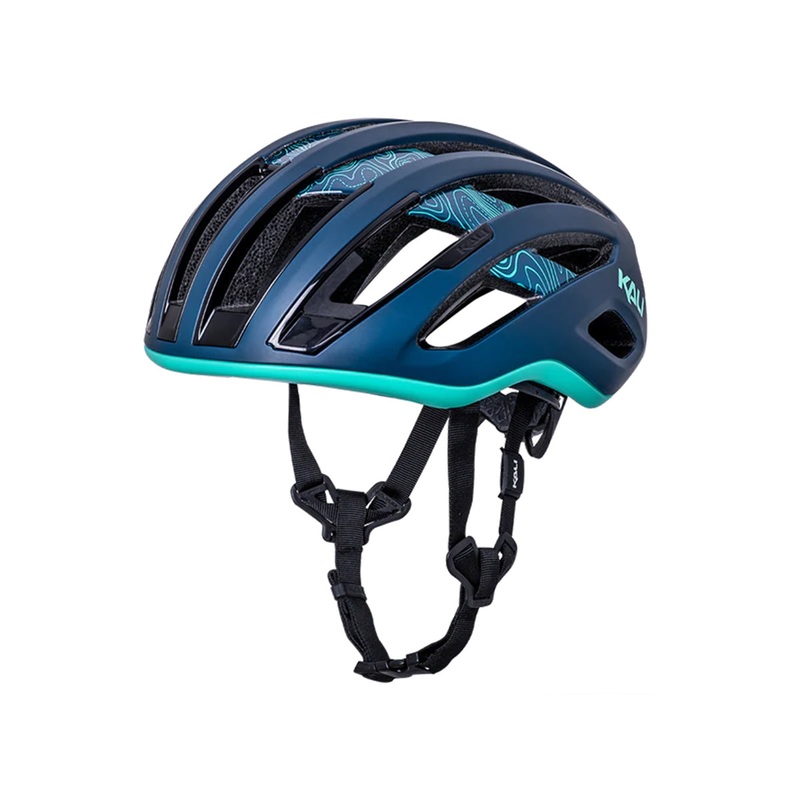 Kali Grit Road Helmet – Topo Matt Teal Matt Teal Small/Medium