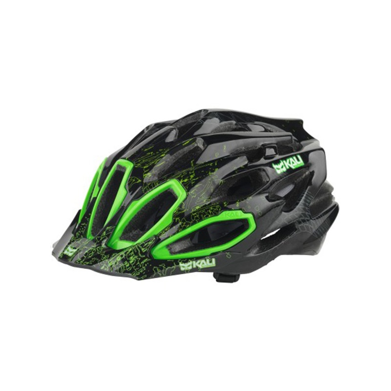 Kali Maraka Edge XC Helmet – Lime Lime Medium/Large