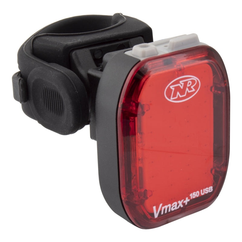 NiteRider Vmax+ 150 Taillight – 150 Lumens Seatpost Clothing Clip Mount BLK