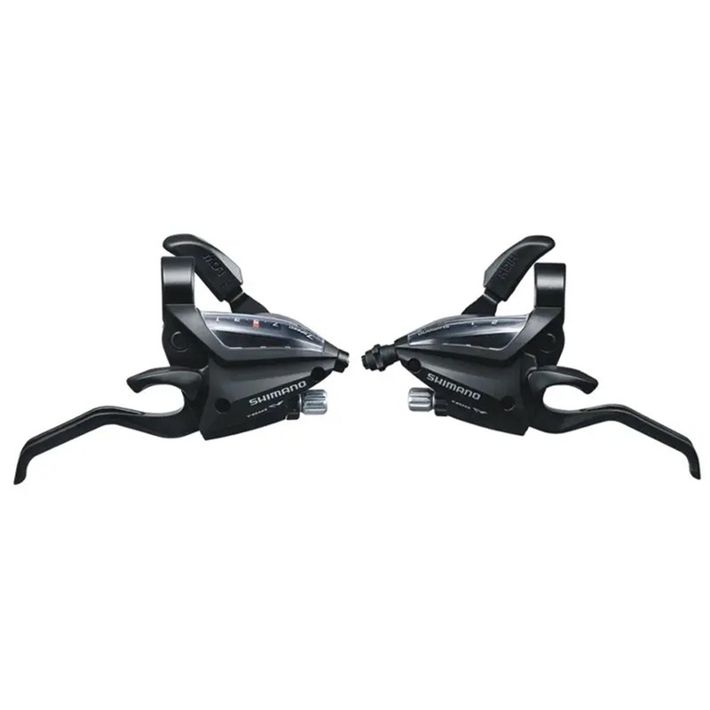 Shimano EF500 EZ Fire Plus 2×7 Spd Shift/Brake Lever Set Black Pair