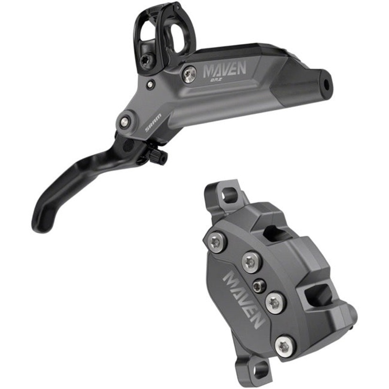 SRAM Maven Bronze Stealth 4-Piston Disc Brake and Lever – Rear – Dark Polar Dark Polar 2000mm – Includes MMX Clamp – A1