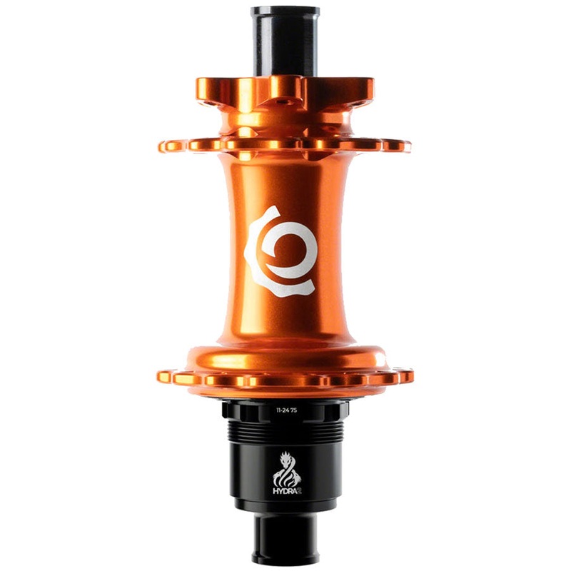 Industry Nine Hydra 2 Classic Rear Hub – 12 x 148mm, 6-Bolt, XD, Orange, 32H
