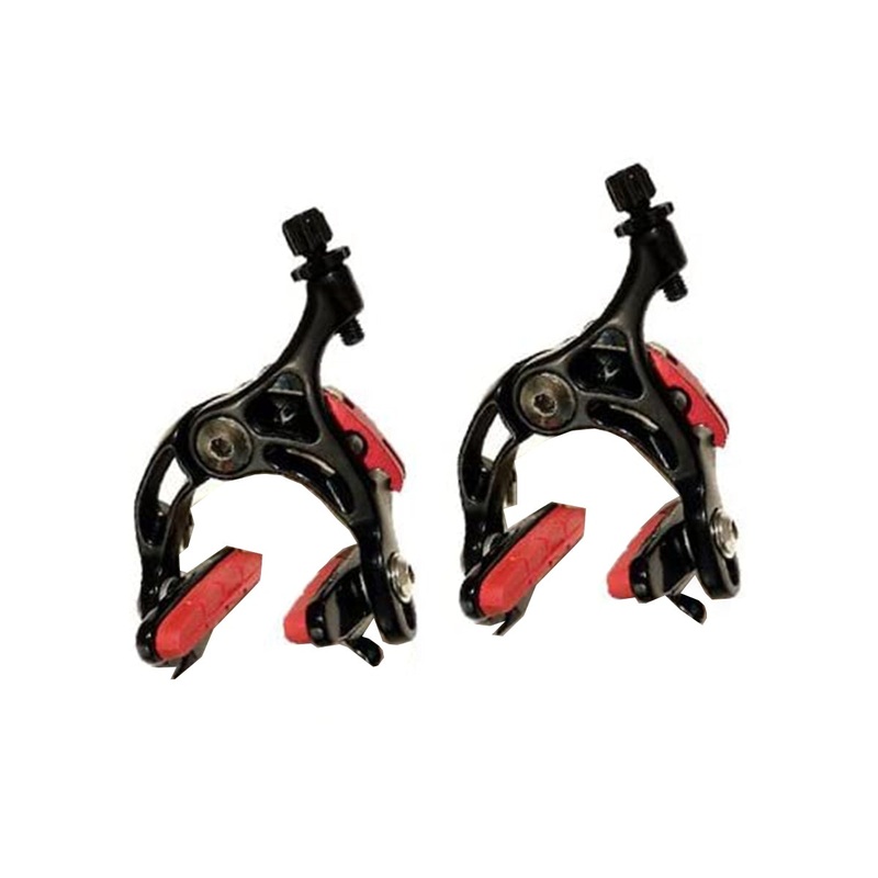 Mr Control July 7900 F5 Road Bike Brake Set – Black – Black Black Pair