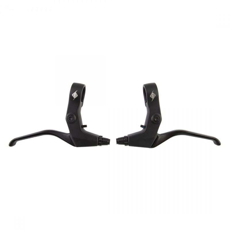 Origin8 Maxi-Trigger Brake Levers – Aluminum Alloy Long & Short Pull, Ergonomic Design, Adjustable Reach, Bike Compatibility, High-Performance Cycling Components Long