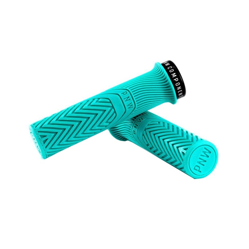 PNW Loam MTB Lock-On Grips – Seafoam Teal Seafoam Teal