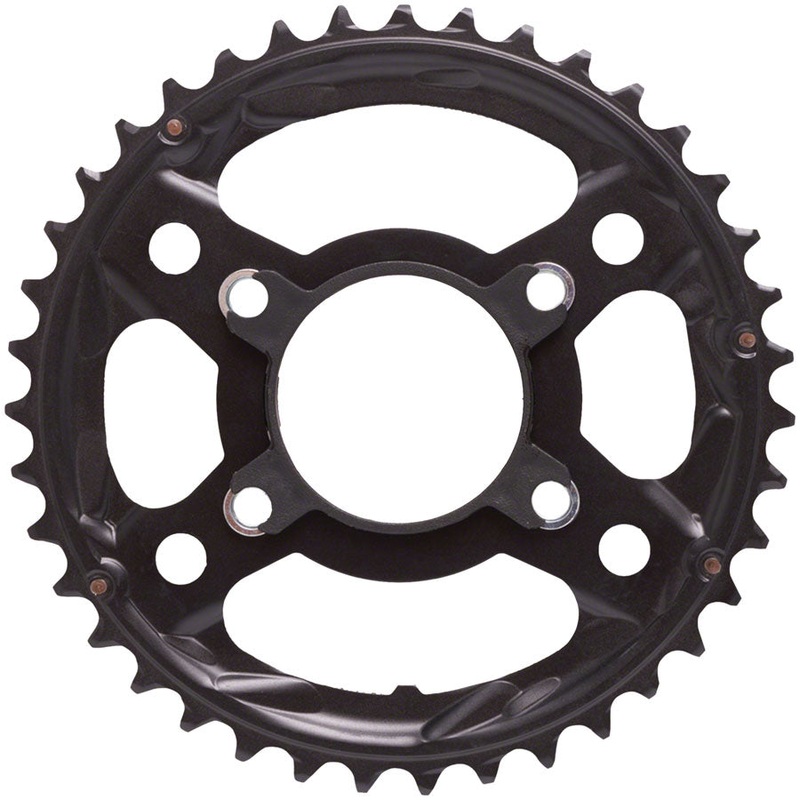 Shimano Tiagra FC-4703 10-Speed Chainring – 39t Asymmetric 110/74 BCD BLK Nut Holder