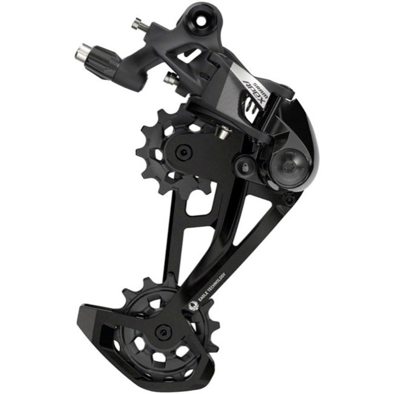 SRAM Apex Eagle 12 Spd Rear Derailleur Black Long Cage – D1 – 52t Max