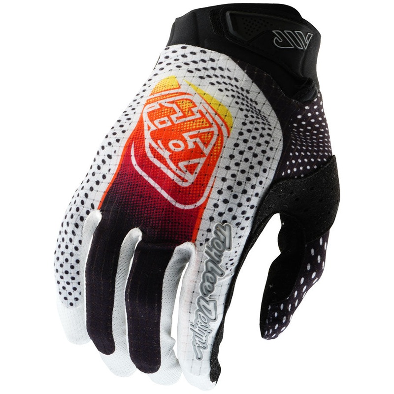 Troy Lee Designs Air Glove   Optic White / Black, Medium