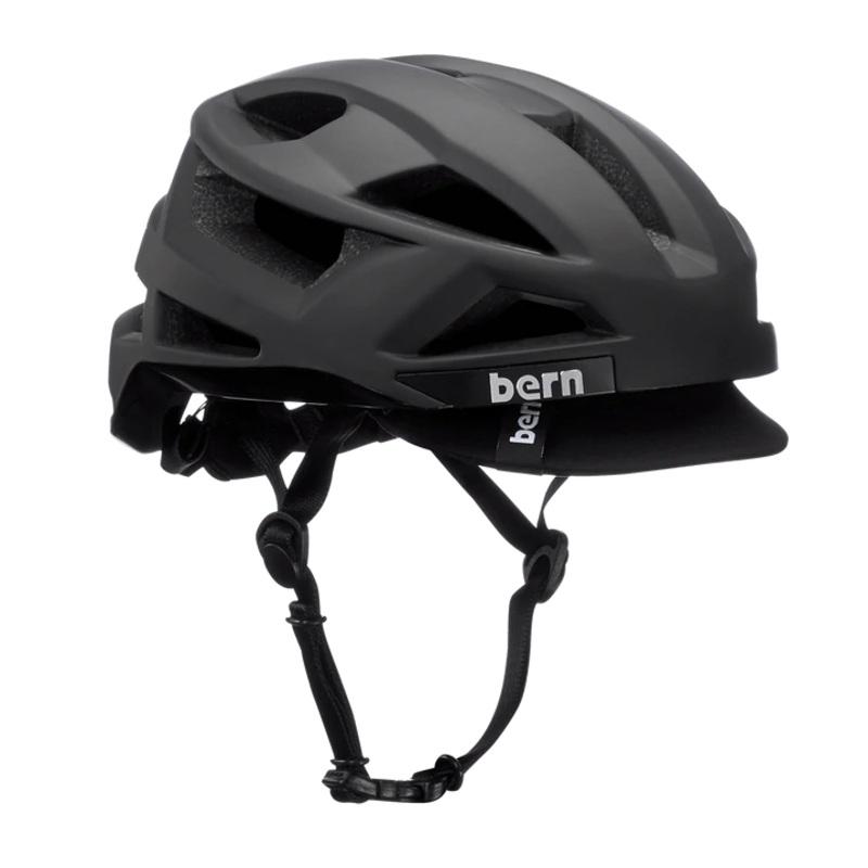 Bern FL-1 Pave MIPS Helmet with Visor – Matt Black Matt Black Small