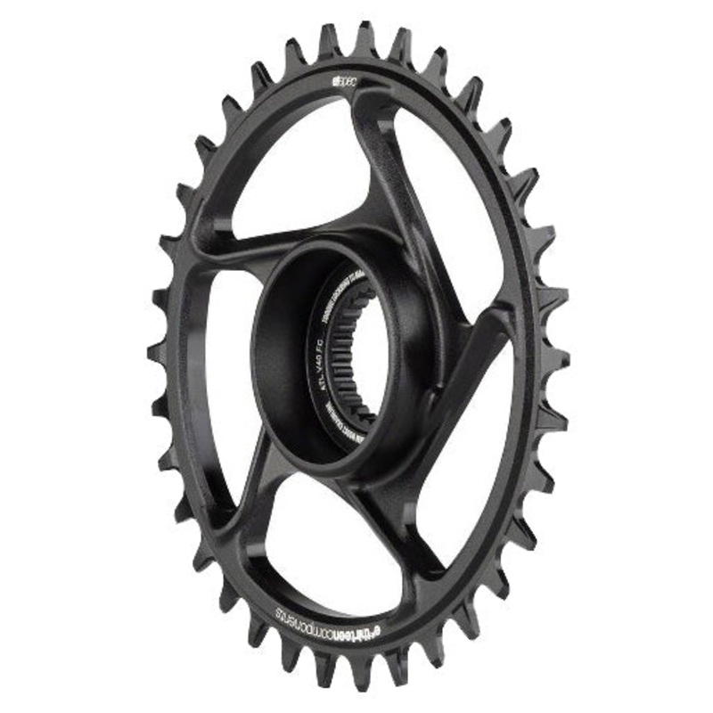 e*thirteen e*spec Aluminum Direct Mount Chainring 34t for Bosch CX Gen4, Black